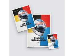 Automobilist Posters | Michael Schumacher - Helmet - 1991, Mini Edition, 21 x 30 cm 8