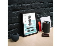Automobilist Posters | Mercedes-AMG Petronas F1 Team - F1 W12 E Performance - Blueprint - 2021, Mini Edition, 21 x 30 cm 9