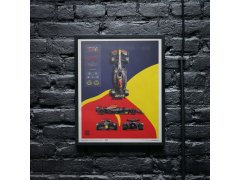 Automobilist Posters | Oracle Red Bull Racing - RB18 - Blueprint - 2022, Mini Edition, 21 x 30 cm 9