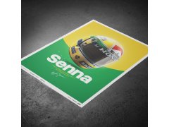 Automobilist Posters | McLaren MP4/4 - Ayrton Senna - Helmet - San Marino GP - 1988, Limited Edition of 200, 50 x 70 cm 6