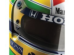 Automobilist Posters | McLaren MP4/4 - Ayrton Senna - Helmet - San Marino GP - 1988, Classic Edition, 40 x 50 cm 4
