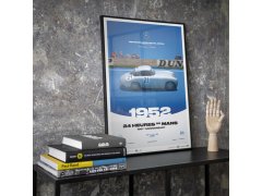 Automobilist Posters | Mercedes-Benz 300 SL (W194) - 24h Le Mans - 100th Anniversary - 1952, Mini Edition, 21 x 30 cm 8