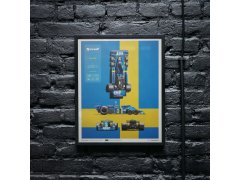 Automobilist Posters | Tyrrell - P34 - Blueprint - 1976, Limited Edition of 200, 50 x 70 cm 9
