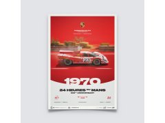 Automobilist Posters | Porsche 917 KH - 24h Le Mans - 100th Anniversary - 1970, Limited Edition of 200, 50 x 70 cm
