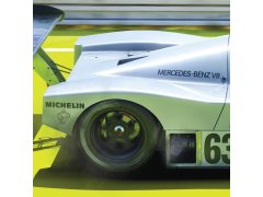 Automobilist Posters | Sauber Mercedes C9 - 24h Le Mans - 100th Anniversary - 1989, Limited Edition of 200, 50 x 70 cm 2