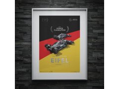 Automobilist Posters | Mercedes-AMG Petronas F1 Team - Lewis Hamilton - Germany - 2020 | Collector´s Edition 4