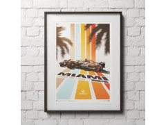 Automobilist Posters | MoneyGram Haas F1 Team - Miami - 2023, Mini Edition, 21 x 30 cm 3