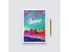 Automobilist Posters | Oracle Red Bull Racing - Miami - 2023, Mini Edition, 21 x 30 cm