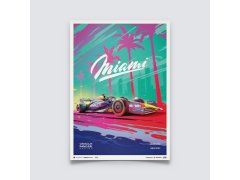 Automobilist Posters | Oracle Red Bull Racing - Miami - 2023, Limited Edition of 500, 50 x 70 cm