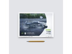 Automobilist Posters | McLaren F1 GTR - 24h Le Mans - 100th Anniversary - 1995, Mini Edition, 21 x 30 cm 8