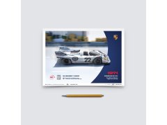 Automobilist Posters | Porsche 917 KH - 24h Le Mans - 100th Anniversary - 1971, Mini Edition, 21 x 30 cm