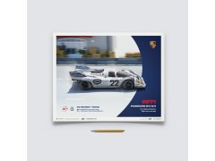 Automobilist Posters | Porsche 917 KH - 24h Le Mans - 100th Anniversary - 1971, Classic Edition, 40 x 50 cm 2