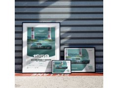 Automobilist Posters | Aston Martin DBR1/300 - 24h Le Mans - 100th Anniversary - 1959, Limited Edition of 200, 50 x 70 cm 6