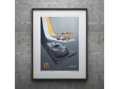 Automobilist Posters | McLaren Racing - The Triple Crown - 60th Anniversary, Limited Edition of 600, 50 x 70 cm 7