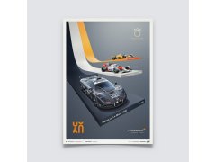 Automobilist Posters | McLaren Racing - The Triple Crown - 60th Anniversary, Limited Edition of 600, 50 x 70 cm