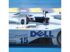 Automobilist Posters | BMW V12 LMR - 24h Le Mans - 100th Anniversary - 1999, Mini Edition, 21 x 30 cm 2