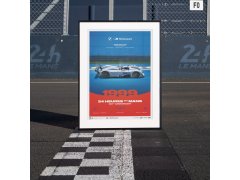 Automobilist Posters | BMW V12 LMR - 24h Le Mans - 100th Anniversary - 1999, Mini Edition, 21 x 30 cm 5