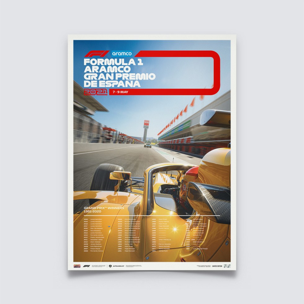 Formula 1® Aramco Gran Premio De Espa?a 2021 | Limited Edition