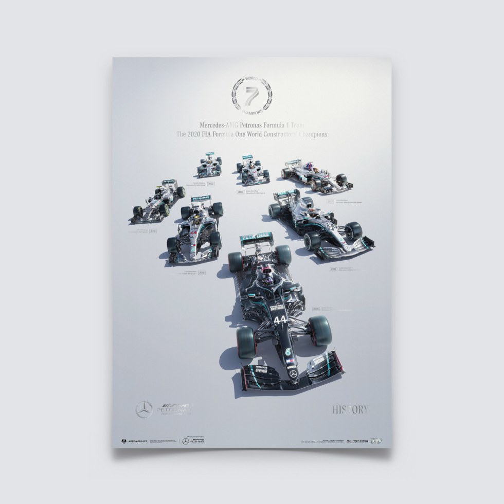 Mercedes-AMG Petronas F1 Team - 7 FIA F1® World Constructors Championships | Collector’s Edition