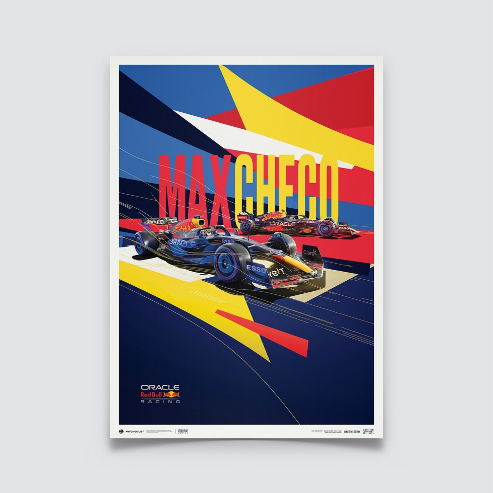 Automobilist Posters | Oracle Red Bull Racing - Team - 2022 | Limited Edition - Plakáty Limited Edition