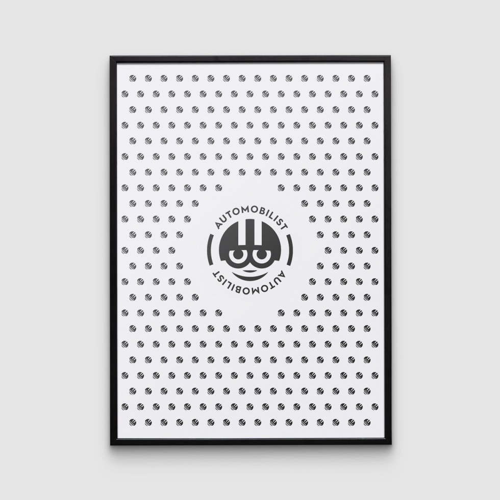 Automobilist Posters | Poster Frame - Black Wood - 50 x 70 cm - Plakáty