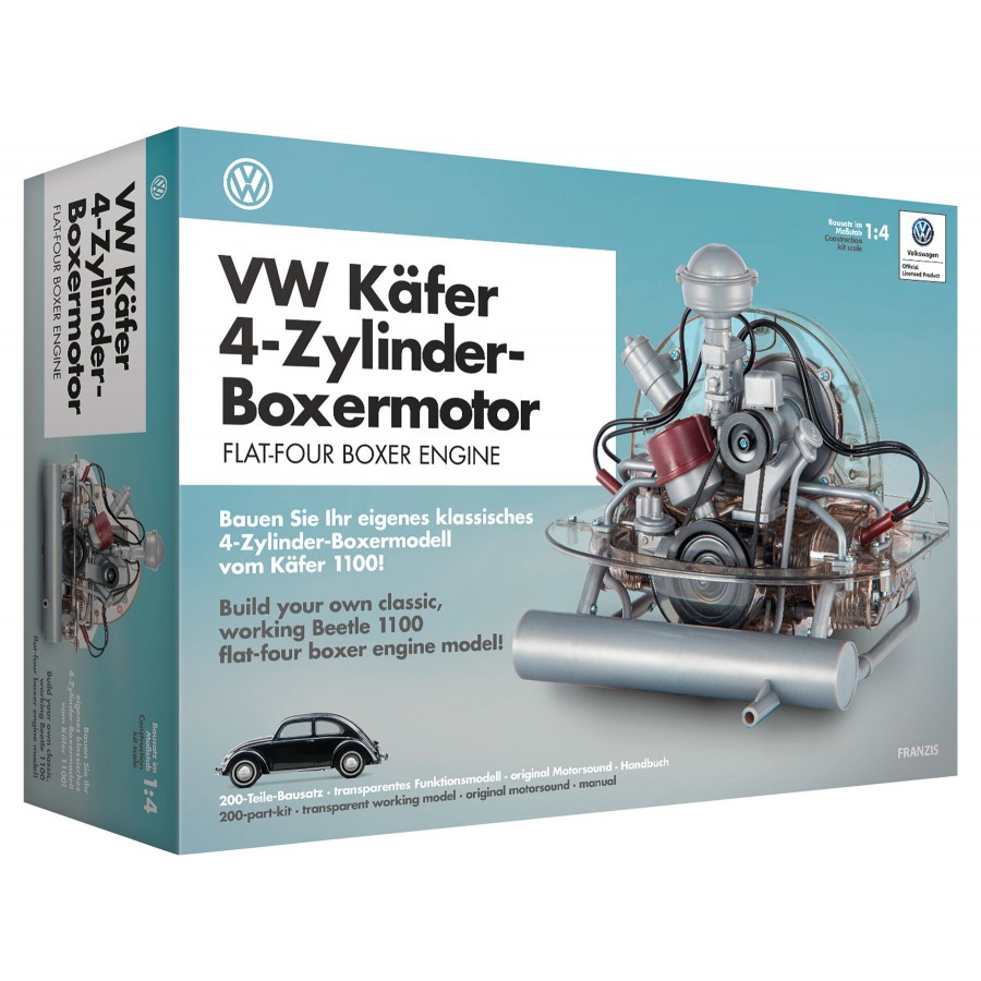 VW BEETLE 4-CYLINDER BOXER 1:4 - Porsche