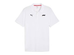 Formule 1 pánské polo tričko Small Logo white 2026