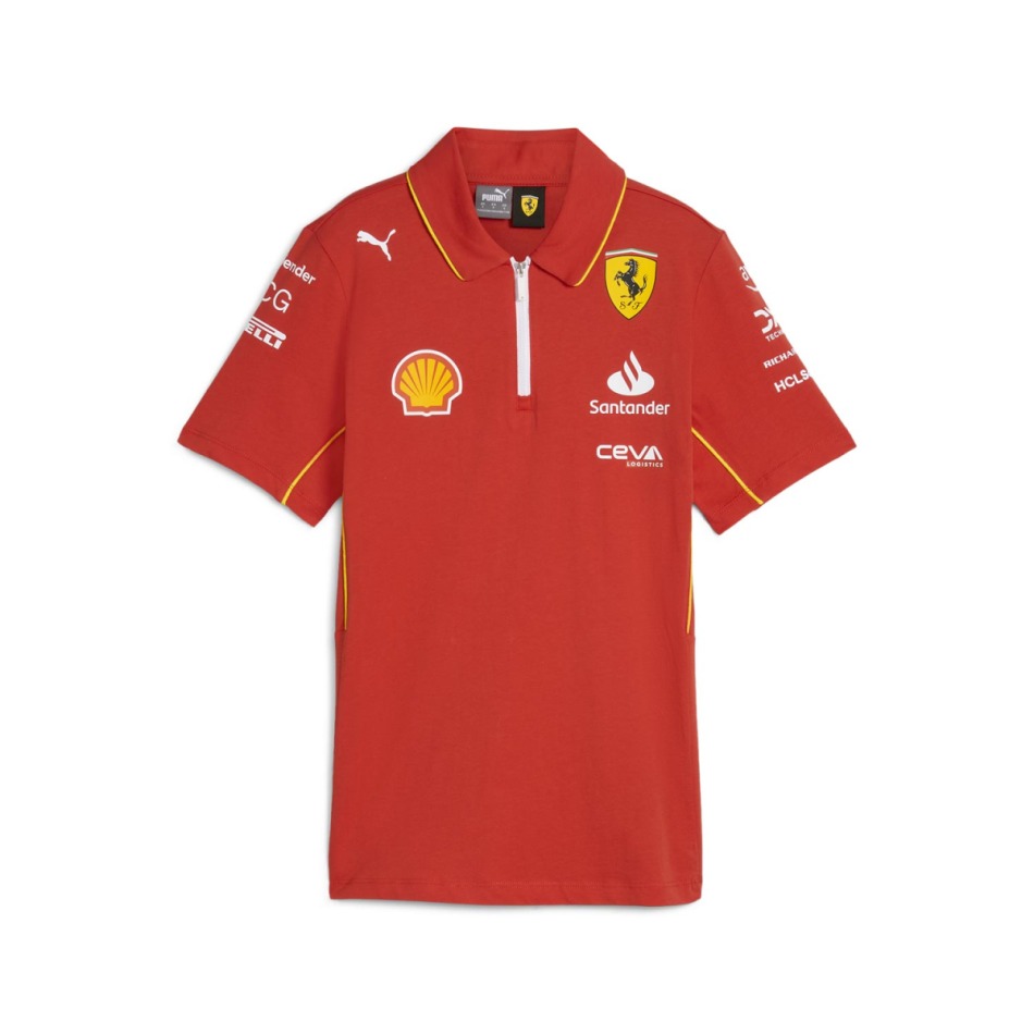 Ferrari dámské polo tričko Driver red F1 Team 2024 - Dámské