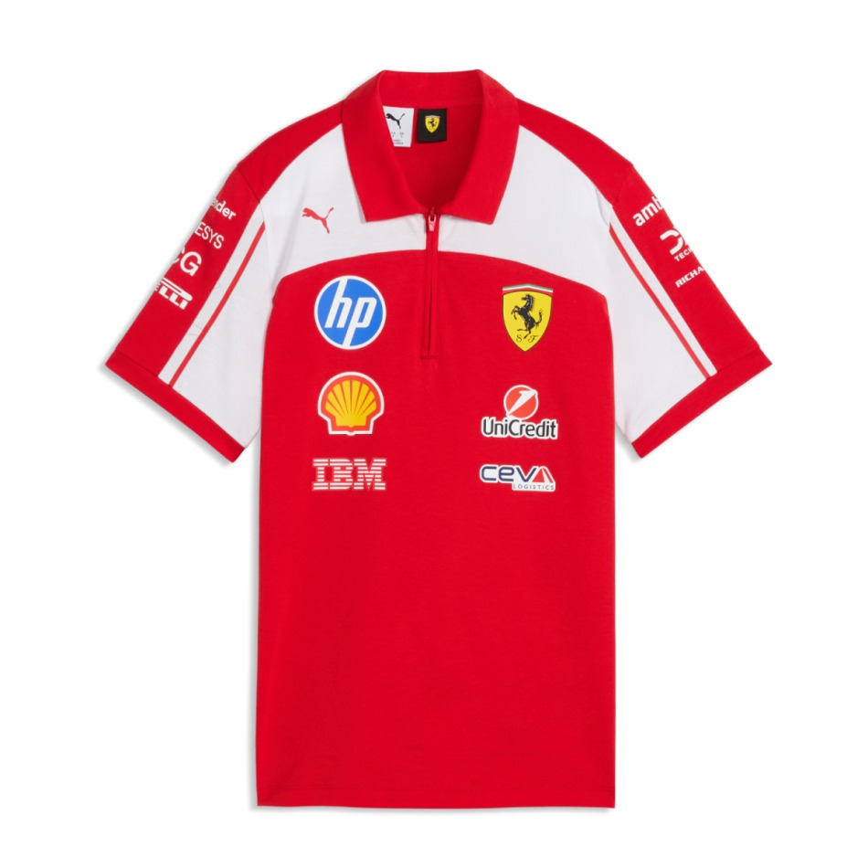 Ferrari dámské polo tričko official Teamline Replica F1 Team 2026 - Dámské