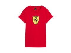 Ferrari F1 2026 dámské tričko s&nbsp;velkým logem - červené