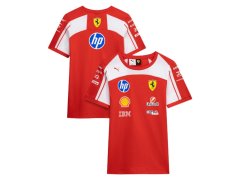 Ferrari F1 2026 dámské týmové tričko červené 3