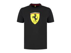 Ferrari dětské tričko Shield black F1 Team 2025 7573438