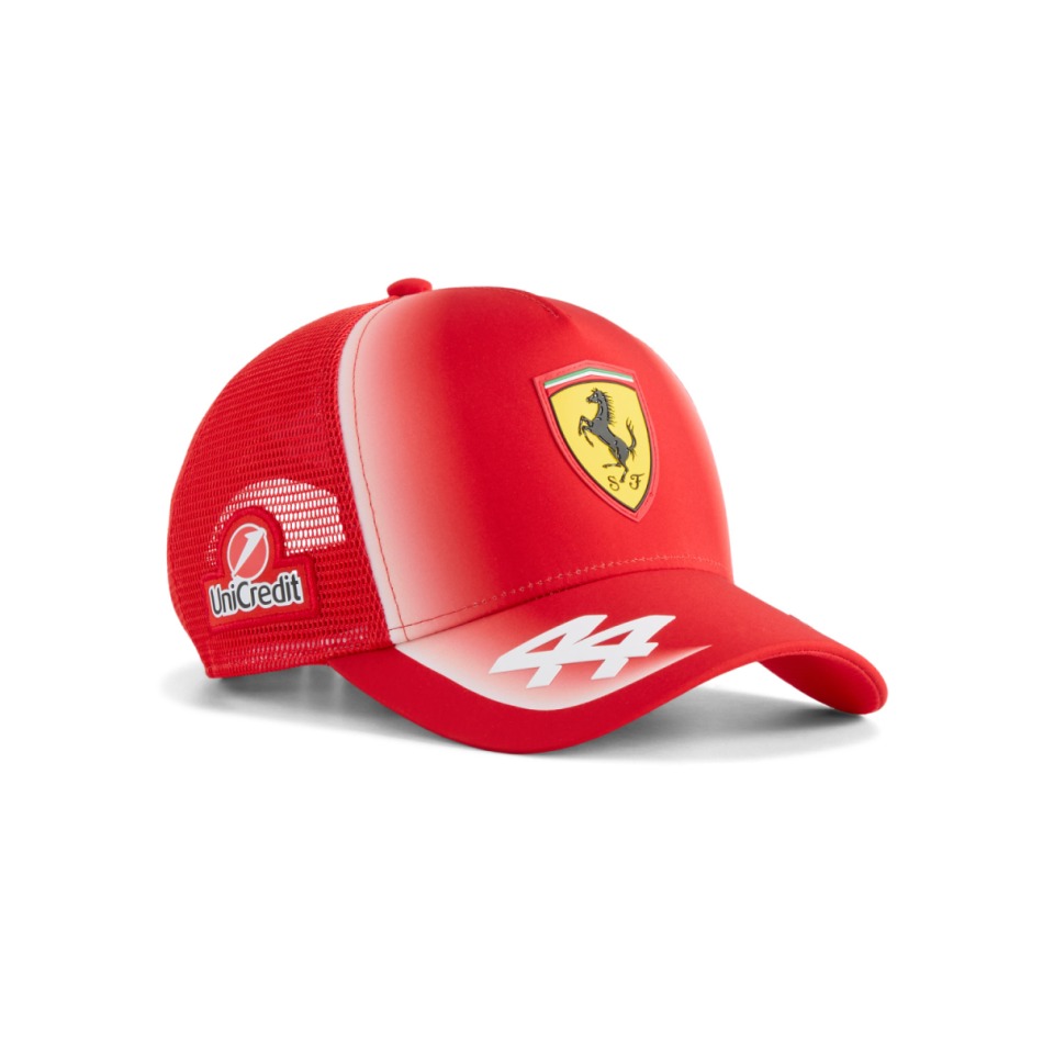 Ferrari dětská čepice baseballová kšiltovka Lewis Hamilton #44 official Teamline Replica F1 Team 2026 - Ferrari dětské oblečení