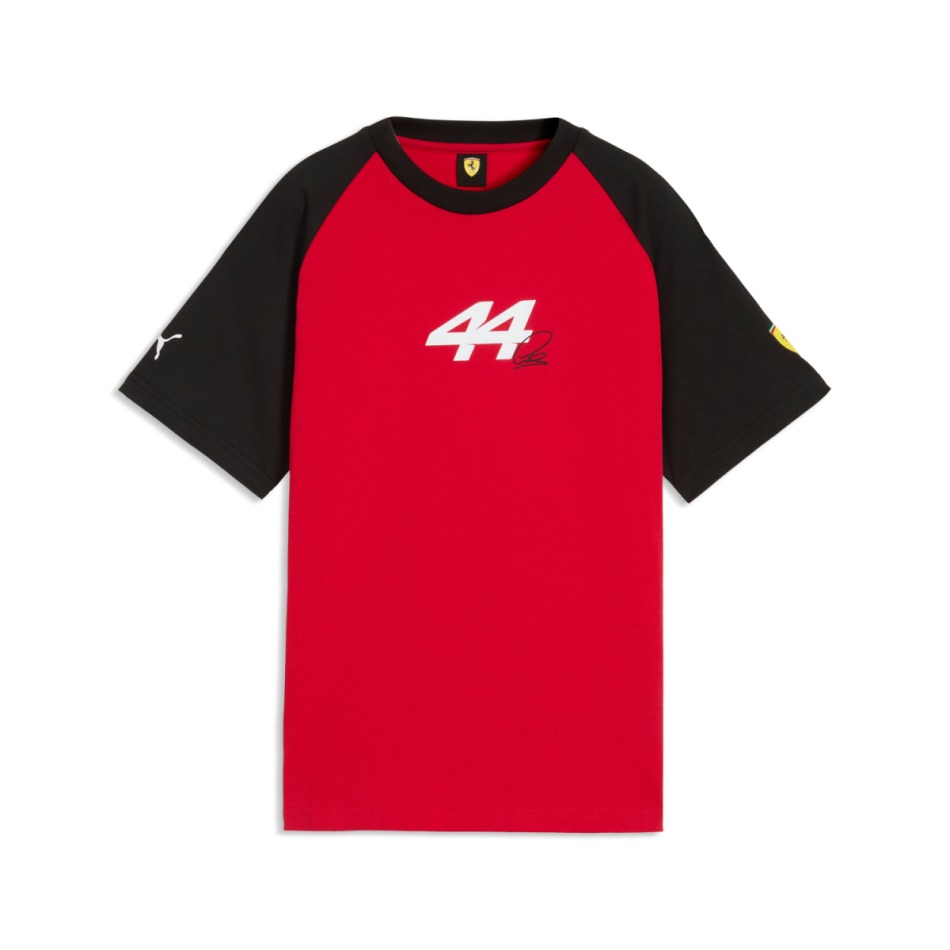 Ferrari dětské tričko Levis Hamilton #44 Graphic red F1 Team 2026 - Ferrari dětské oblečení