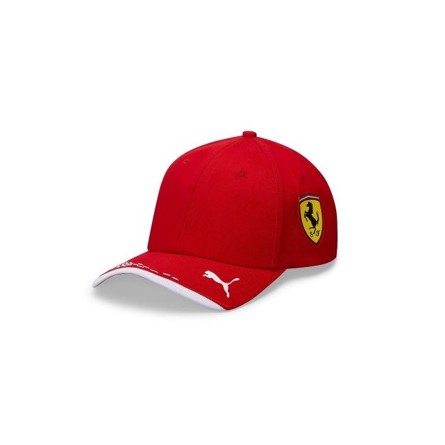 Dětská Ferrari kšiltovka Team červená