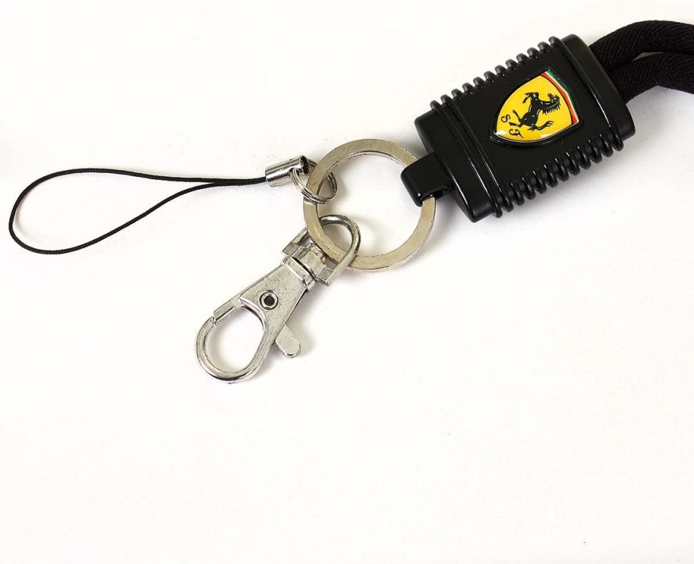 Scuderia Ferrari Ferrari šňůra na krk - Ferrari doplňky Přívěsky na klíče a klíčenky, odznaky