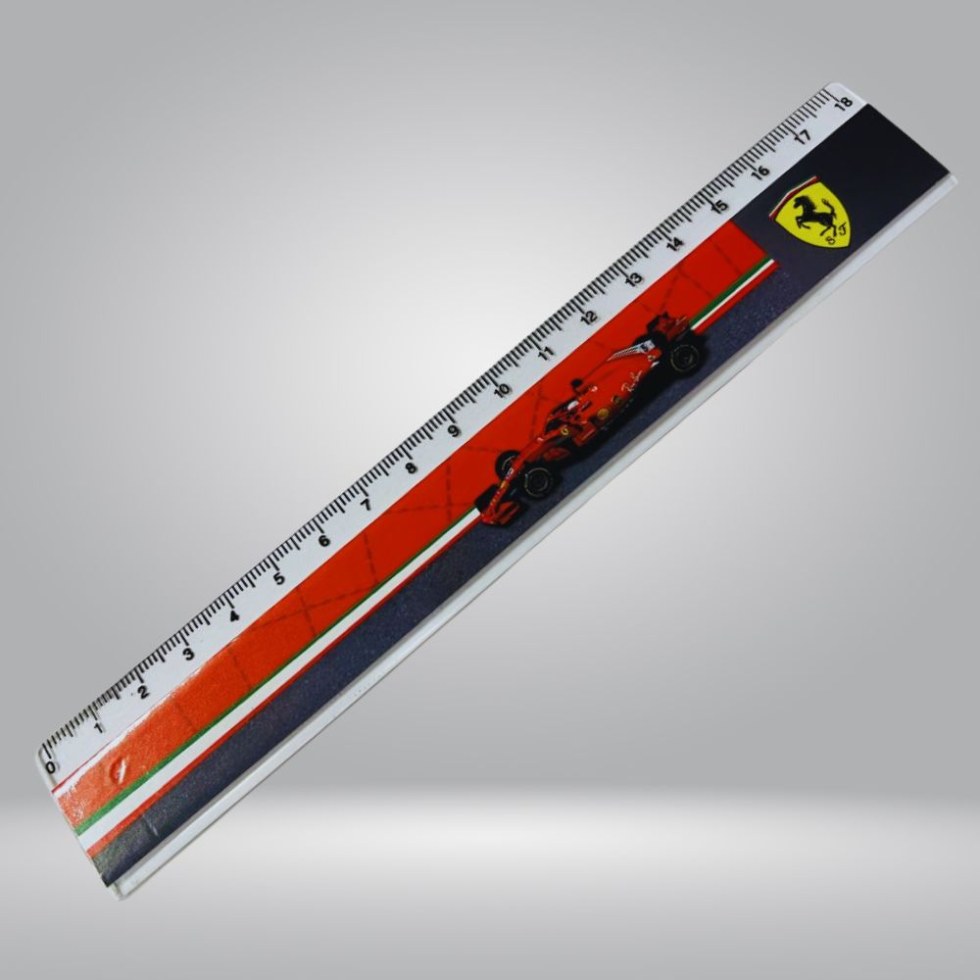 Scuderia Ferrari Ferrari pravítko 18 cm - Ferrari doplňky Kancelářské a školní potřeby