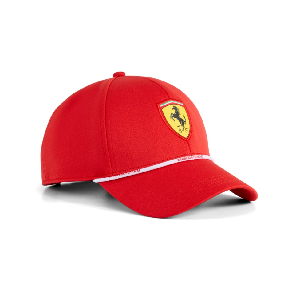Ferrari čepice baseballová kšiltovka Classic red F1 Team 2026 - Ferrari kšiltovky, čepice, rukavice