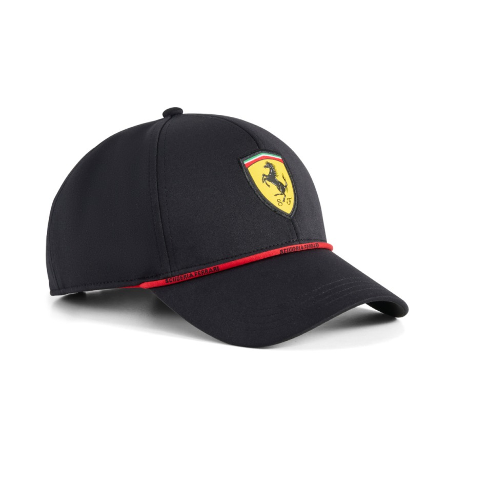Ferrari čepice baseballová kšiltovka Classic black F1 Team 2026 - Doplňky