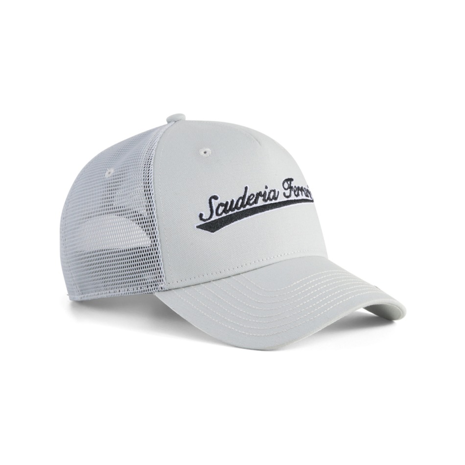 Ferrari čepice baseballová kšiltovka SF Trucker grey F1 Team 2026 - Doplňky