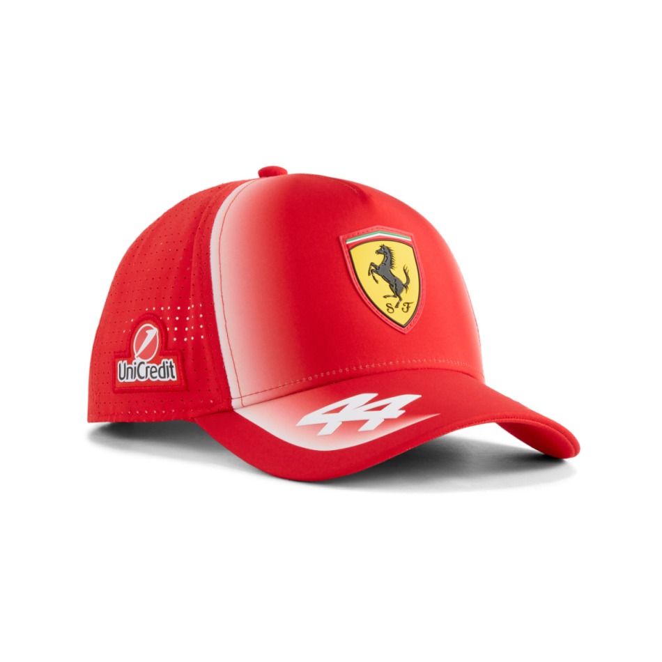 Ferrari čepice baseballová kšiltovka Lewis Hamilton #44 official Teamline Replica F1 Team 2026 - Ferrari kšiltovky, čepice, rukavice