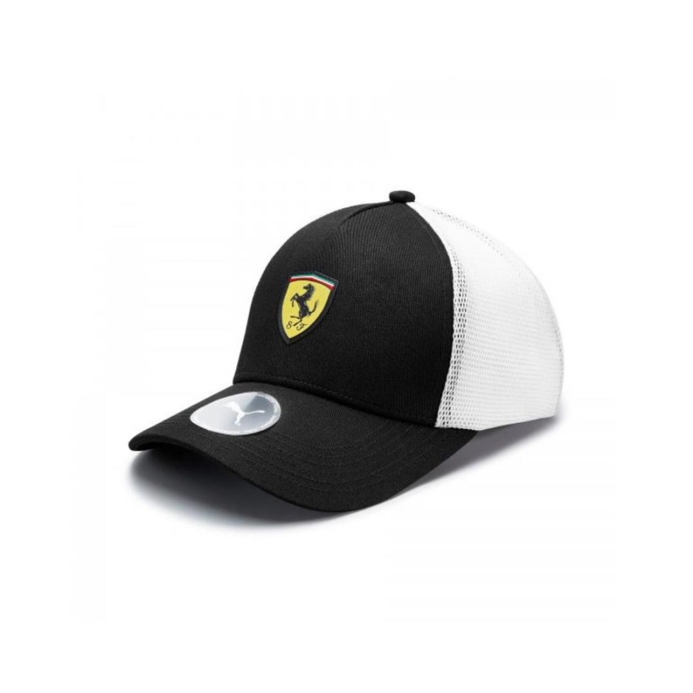 Ferrari F1 2025 kšiltovka Trucker černá