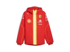 Ferrari pánská bunda s&nbsp;kapucí Pro Rain red F1 team 2024