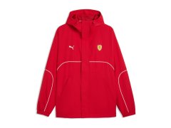 Ferrari pánská bunda s&nbsp;kapucí Rain red F1 Team 2026