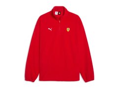 Ferrari pánská mikina 1/4 Zip red F1 Team 2026