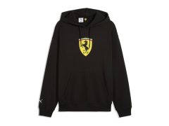Ferrari pánská mikina s&nbsp;kapucí Large Logo black F1 Team 2026