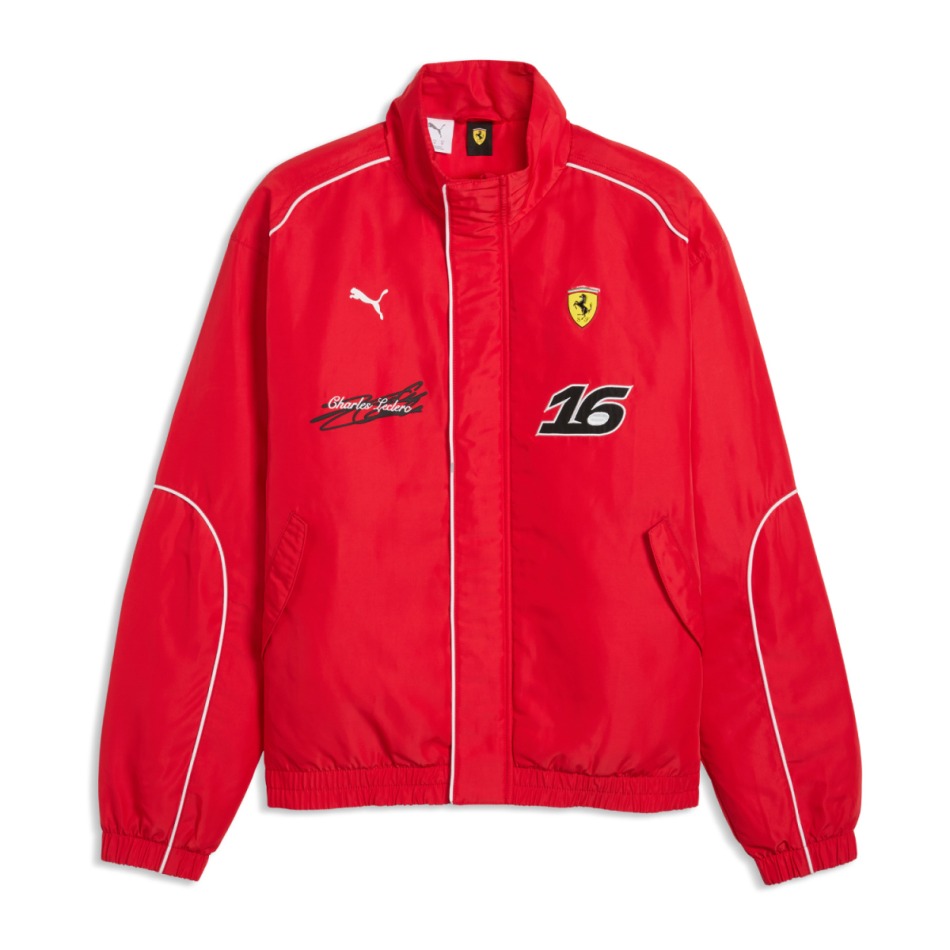 Kurtka męska Charles Leclerc Racing Scuderia Ferrari 2026 - Ferrari mikiny, bundy