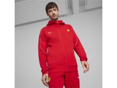 Ferrari Race pánská mikina na zip červená 3