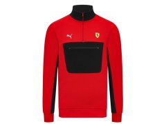 Scuderia Ferrari Quarter pánská mikina na zip