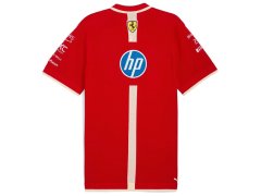 Ferrari F1 2025 týmové polo tričko - speciální edice China GP červená 2